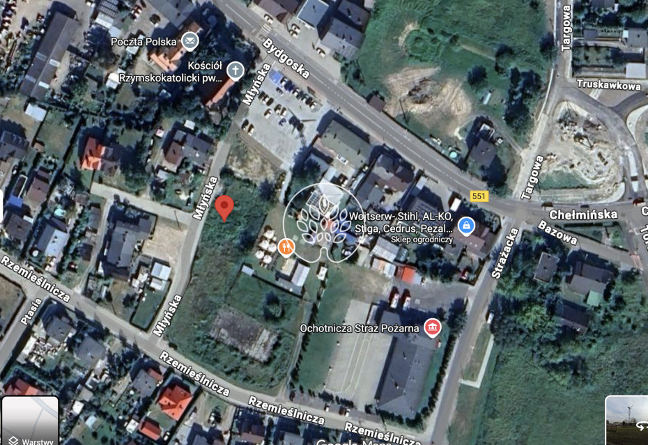 Działka Sprzedaż Dąbrowa Chełmińska 2