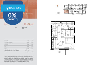 Mieszkanie Sprzedaż Bydgoszcz Czyżkówko Flisacka