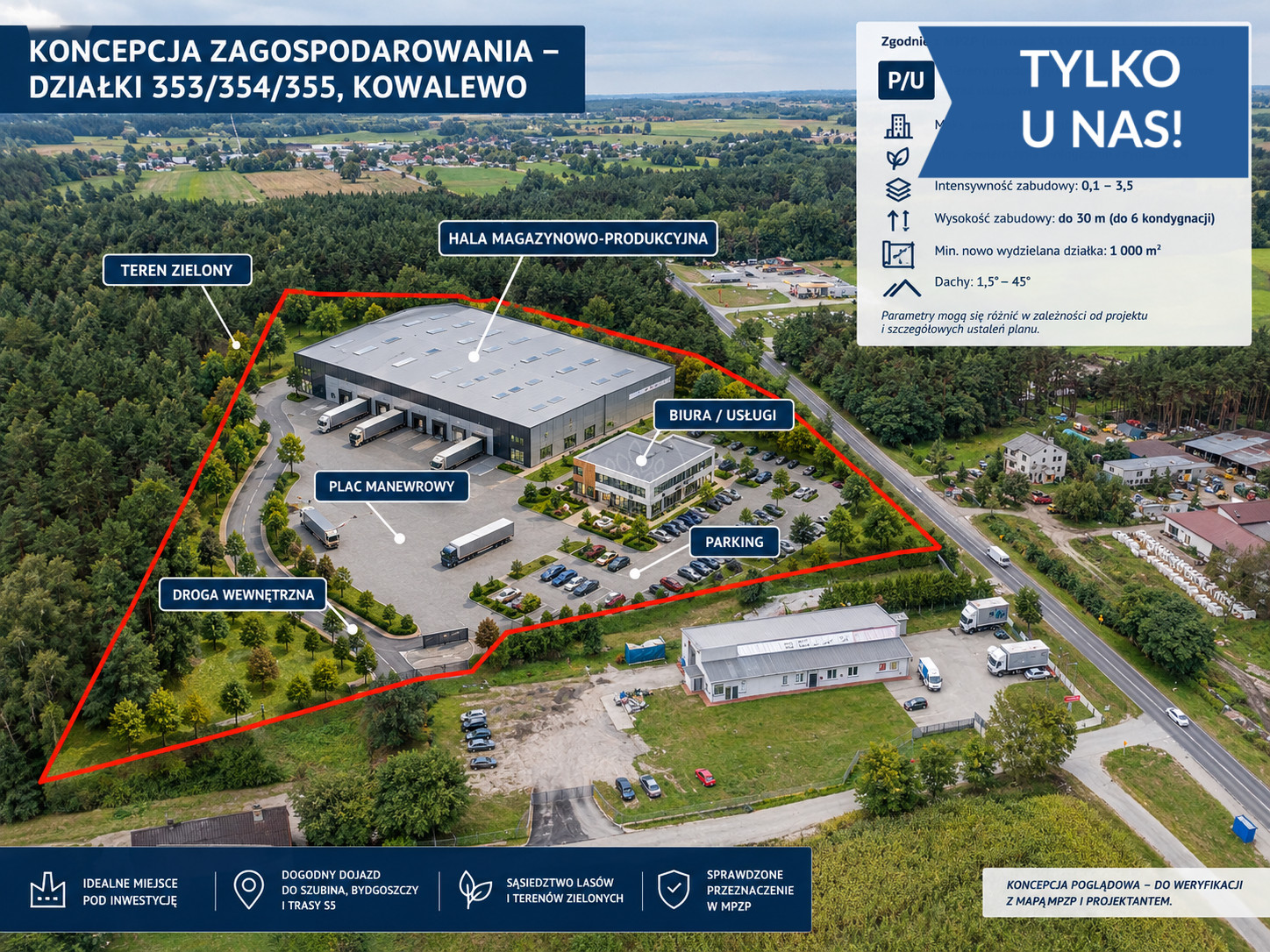 Działka Sprzedaż Kowalewo