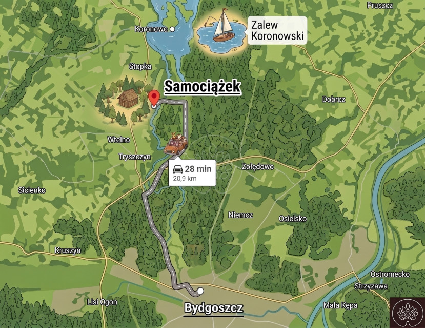 Dom Sprzedaż Samociążek Nad Brdą 6